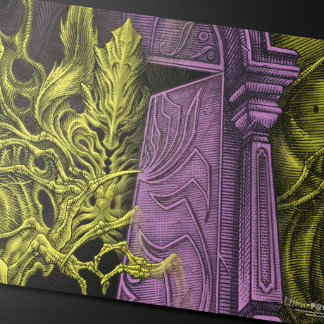 Duskmourn Valgavoth, Terror Eater (Double Exposure Alt) Standard Gaming Playmat for Magic: The Gathering | Ultra PRO International