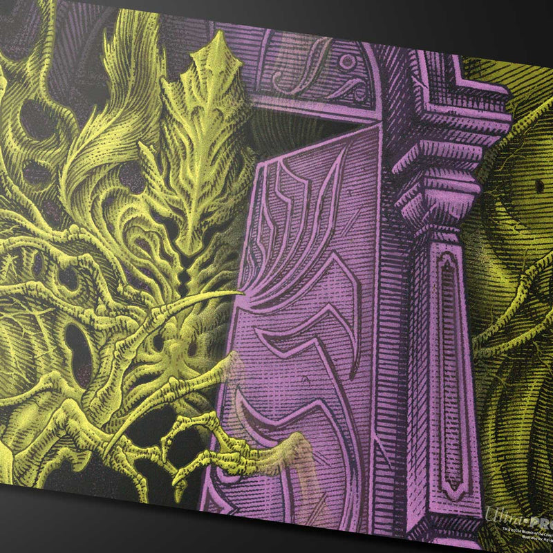 Duskmourn Valgavoth, Terror Eater (Double Exposure Alt) Standard Gaming Playmat for Magic: The Gathering | Ultra PRO International