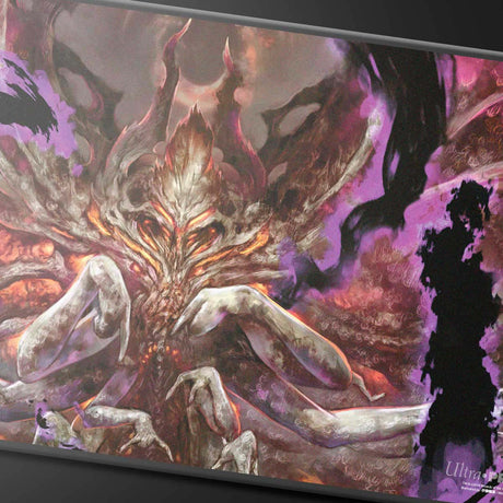 Duskmourn Damnation Black Stitched Standard Gaming Playmat for Magic: The Gathering | Ultra PRO International