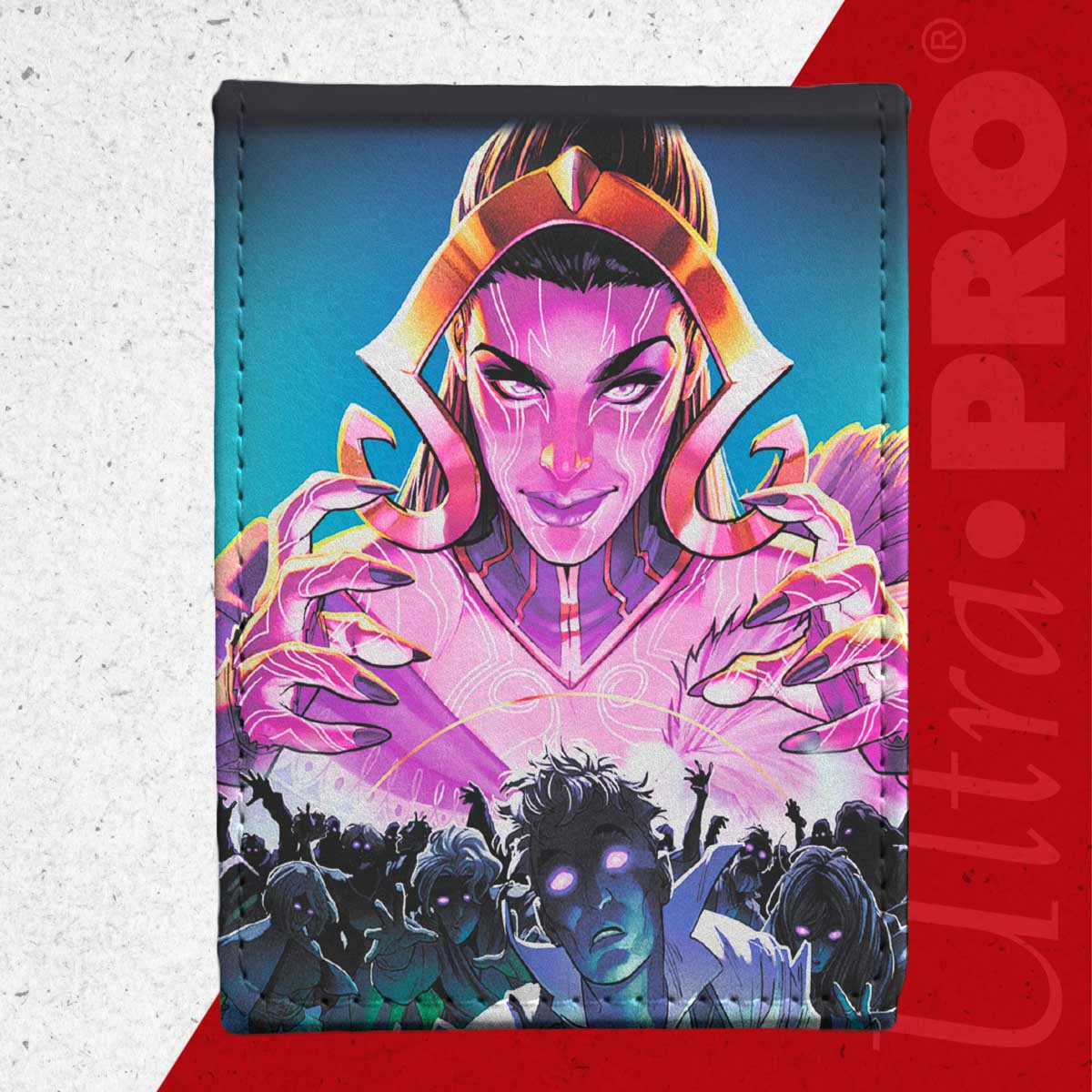 Foundations Liliana Premium Alcove Flip Deck Box for Magic: The Gathering Front | Ultra PRO International