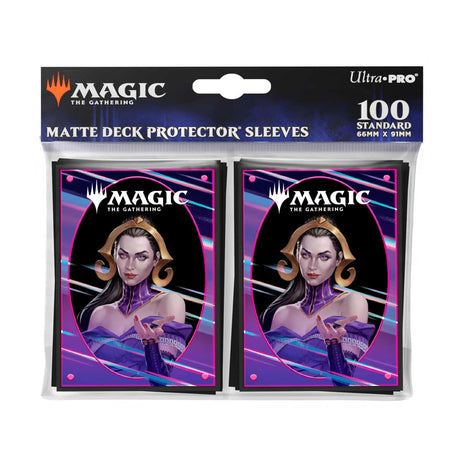 Foundations Liliana 100ct Deck Protector Sleeves Dark for Magic: The Gathering | Ultra PRO International