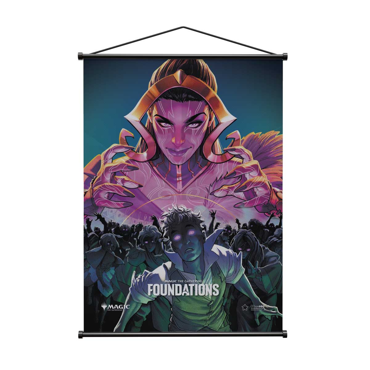 Foundations Liliana Wall Scroll for Magic: The Gathering Front | Ultra PRO International