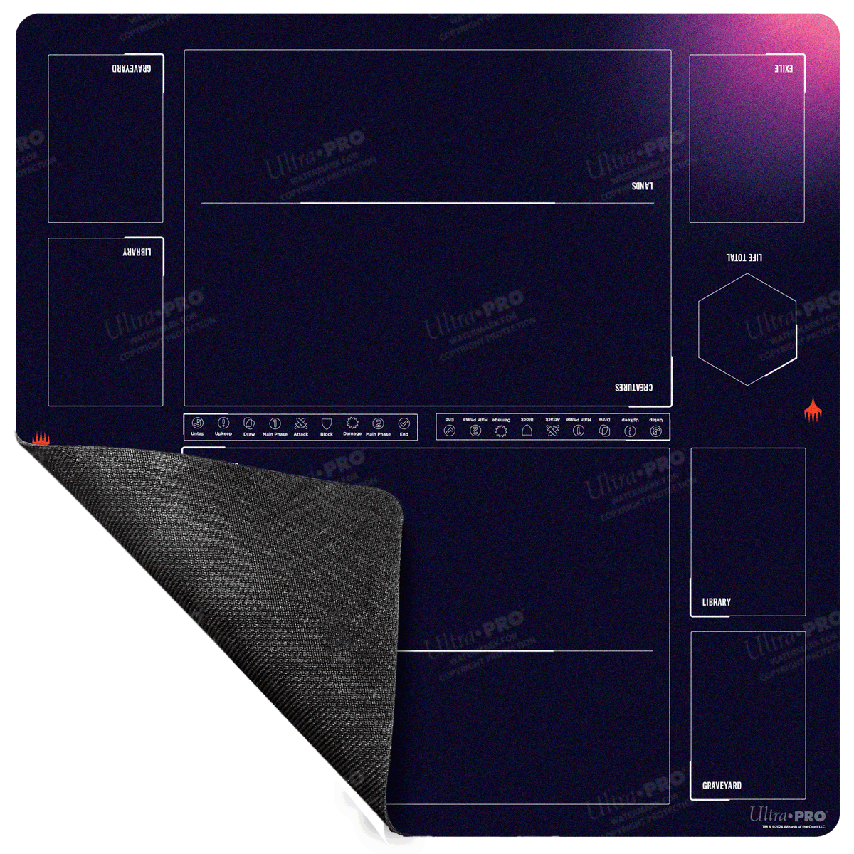 Magic The Gathering プレイマット 2種セット Foundations Learn To Play 2-Player Battlemat for Magic: The