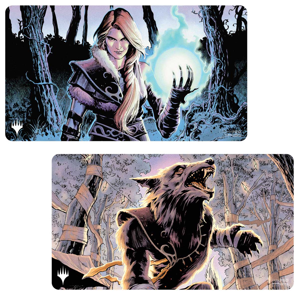 新品 MTG　エドガー・マルコフ　プレイマット ウルトラプロ MTG Innistrad Remastered Edgar Markov Black Stitched Playmat for Magic