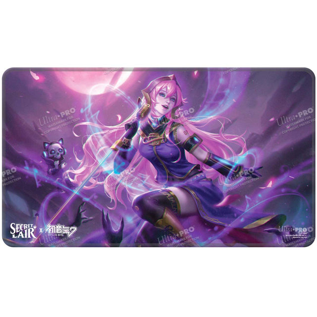 Hatsune Miku Retrospective - Secret Lair Sale 9- Stitched Edge Playmat for Magic: The Gathering - (Fall) Liliana of the Dark Realms Front | Ultra PRO International