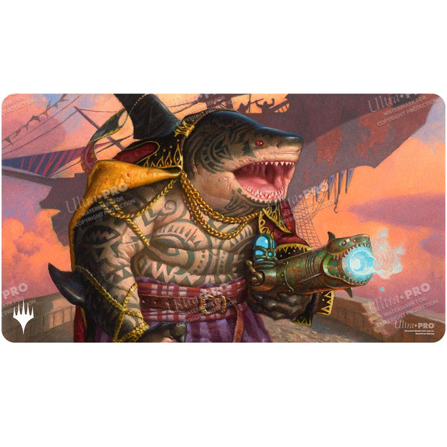 Aetherdrift Captain Howler, Sea Scourge Playmat for Magic: The Gathering Front | Ultra PRO International