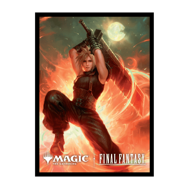 Magic: The Gathering®—FINAL FANTASY™ Cloud, Ex-SOLDIER (Commander) 100ct Deck Protector Sleeves Single