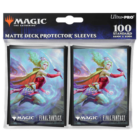 Magic: The Gathering®—FINAL FANTASY™ Terra, Herald of Hope (Commander) 100ct Deck Protector Sleeves Packaging