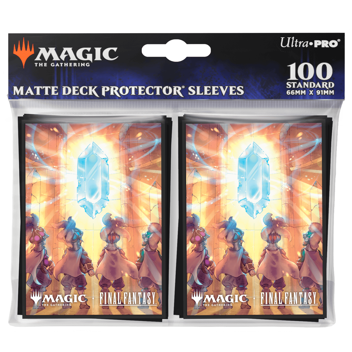 ファイナルファンタジーTCG Ultra Pro Deck Protector Sleeves Magic: The Gathering®—FINAL FANTASY™ The Crystal's Chosen 100ct