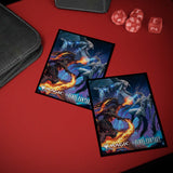 Magic: The Gathering®—FINAL FANTASY™ Bahamut and Ifrit 100ct Deck Protector Sleeves Lifestyle