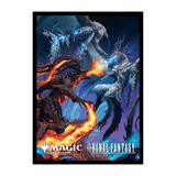 Magic: The Gathering®—FINAL FANTASY™ Bahamut and Ifrit 100ct Deck Protector Sleeves Single