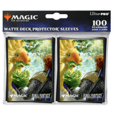 Magic: The Gathering®—FINAL FANTASY™ Gysahl Greens 100ct Deck Protector Sleeves Packaging