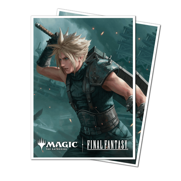 Magic: The Gathering®—FINAL FANTASY™ Cloud, Planet's Champion 105ct APEX Deck Protector™ Sleeves