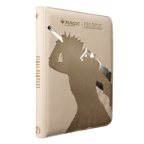 Magic: The Gathering®—FINAL FANTASY™ Cloud, Planet's Champion 9-Pocket Premium Zippered PRO-Binder Angle