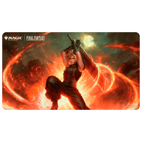 Magic: The Gathering®—FINAL FANTASY™ Cloud, Ex-SOLDIER (Commander) Playmat Front
