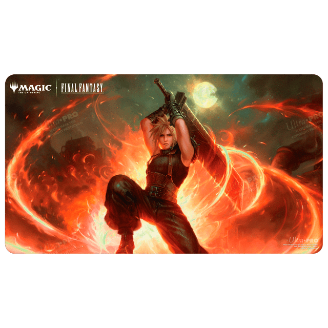 Magic: The Gathering®—FINAL FANTASY™ Cloud, Ex-SOLDIER (Commander) Playmat Front