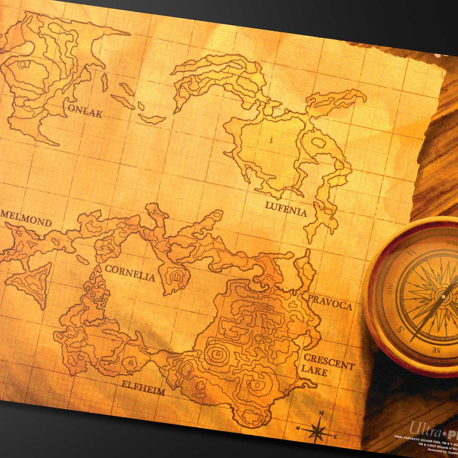 Magic The Gathering FINAL FANTASY World Map Playmat Ultra PRO Magic the gathering final fantasy world map playmat ultra pro