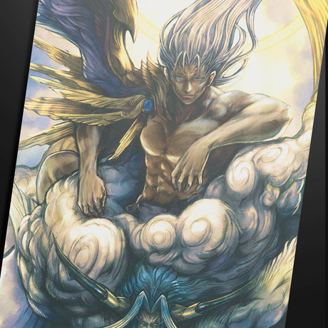 Magic: The Gathering®—FINAL FANTASY™ Sephiroth, Fabled SOLDIER / Sephiroth, One-Winged Angel Double-Sided Playmat Detail 2