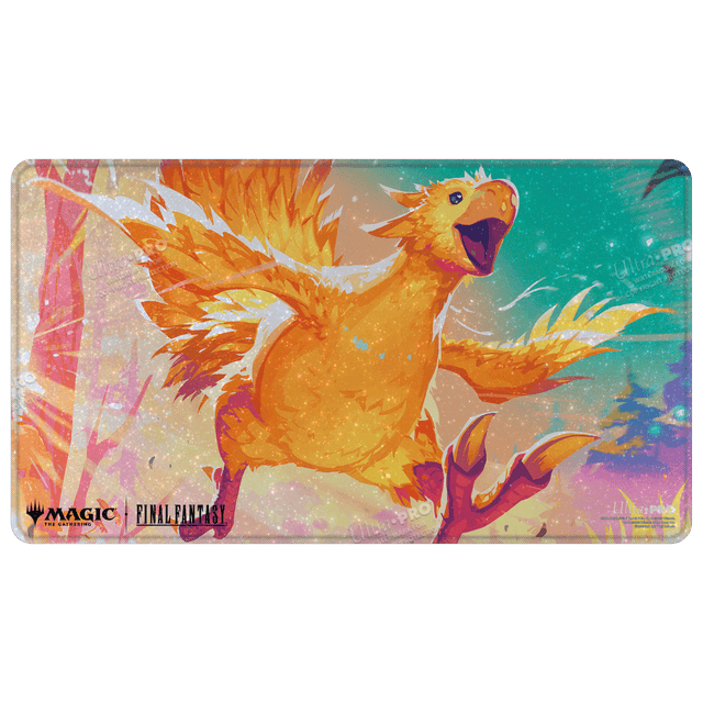 Magic: The Gathering®—FINAL FANTASY™ Traveling Chocobo Holofoil Playmat Front