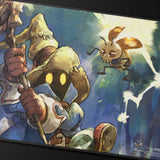 Magic: The Gathering®—FINAL FANTASY™ Vivi Ornitier Black Stitched Playmat Art | Ultra PRO International