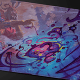 Magic: The Gathering®—FINAL FANTASY™ Poison the Waters Holofoil Playmat Close Up