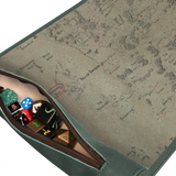 Artifacts Across Eternities - Drizzt & The Forgotten Realms Premium Dice Scroll Map for Dungeons & Dragons