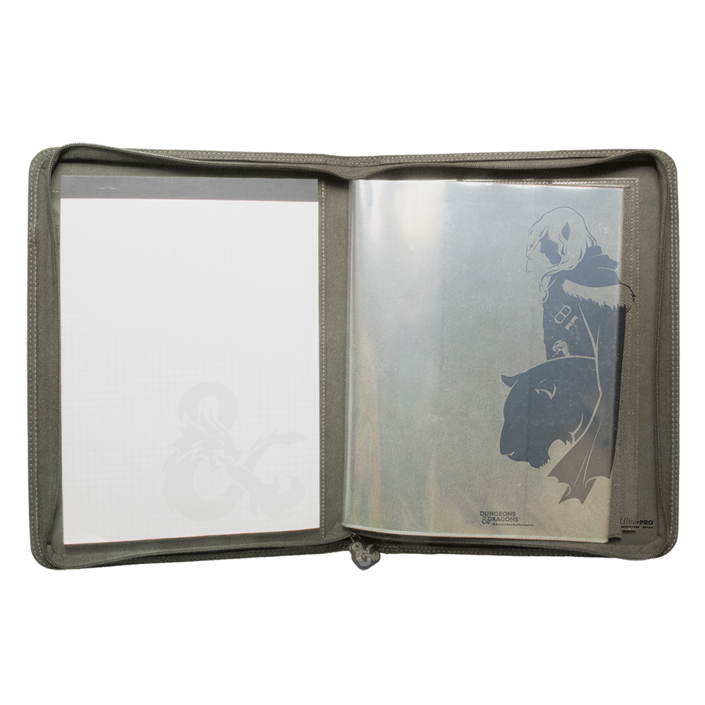 Artifacts Across Eternities - Drizzt & The Forgotten Realms Premium Zippered Book & Character Folio for Dungeons & Dragons