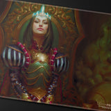 Queen Marchesa Stitched Edge Playmat Closeup | Ultra PRO International
