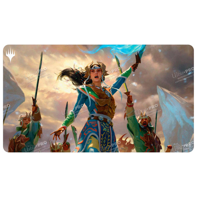 Tarkir Dragonstorm Temur Commander Playmat for Magic: The Gathering Front | Ultra PRO International