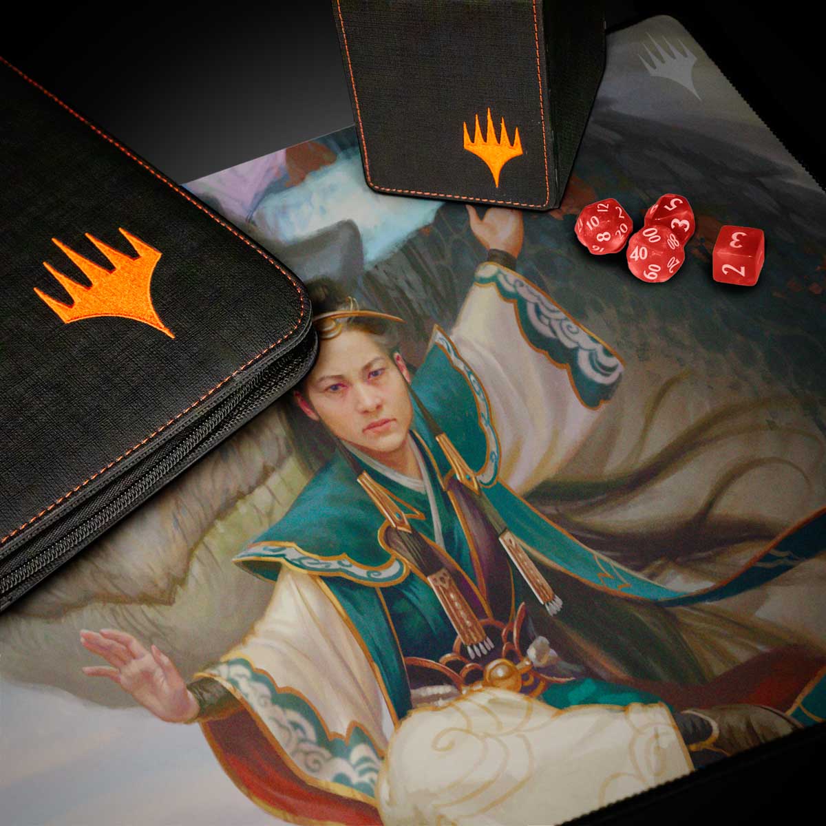 Tarkir Dragonstorm Shiko and Narset, Unified Playmat for Magic