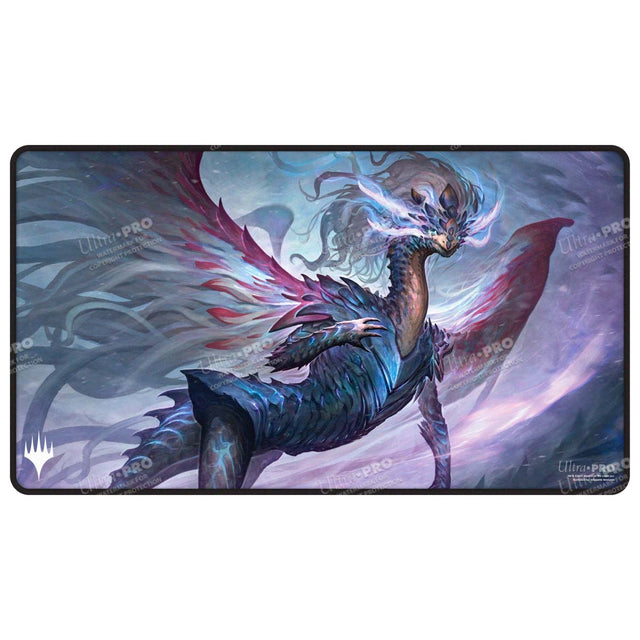 Tarkir Dragonstorm Jeskai Black Stitched Standard Gaming Playmat for Magic: The Gathering Front | Ultra PRO Entertainment