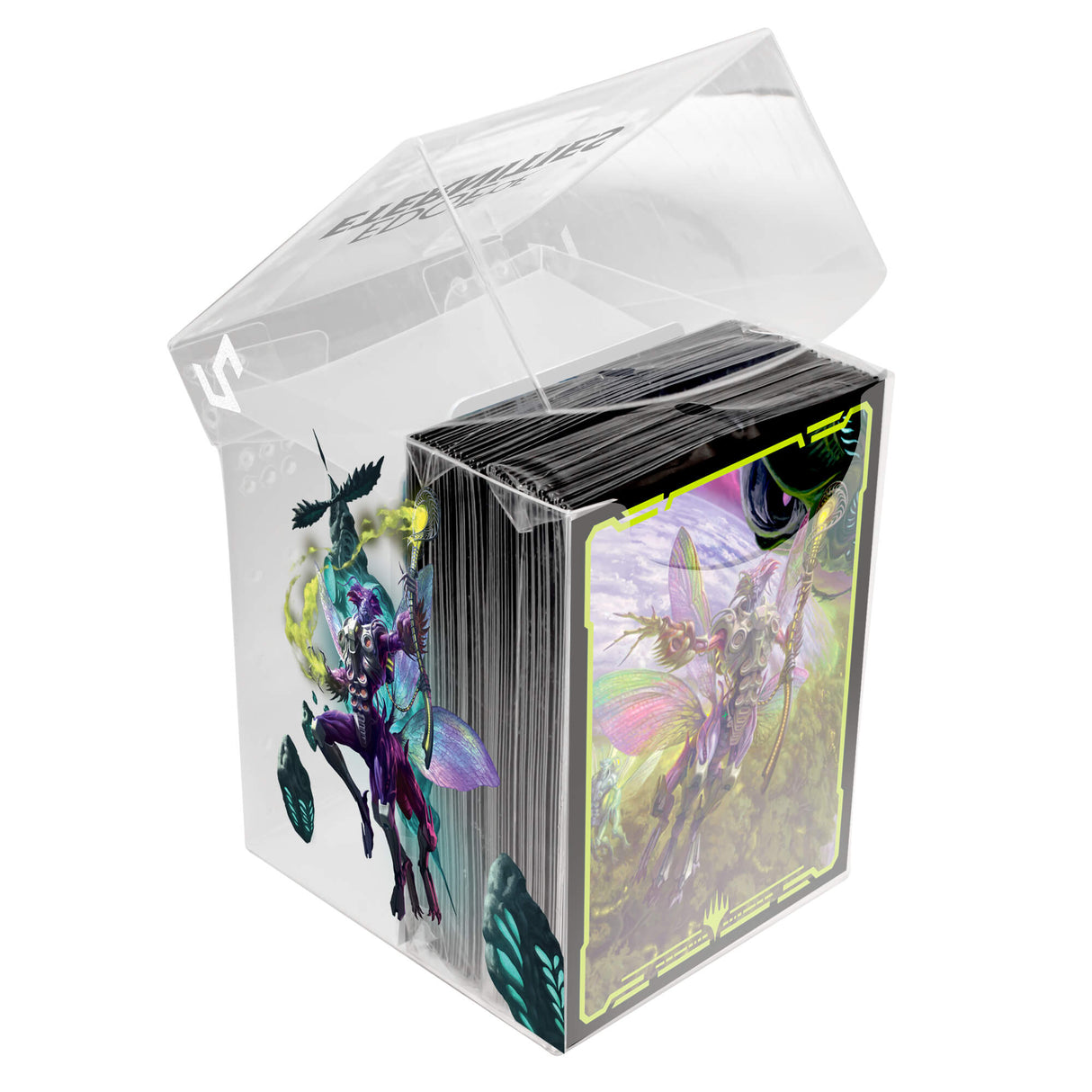 Edge of Eternities World Shaper 100ct Deck Protector Sleeves in Clear Box for Magic: The Gathering Open | Ultra PRO International