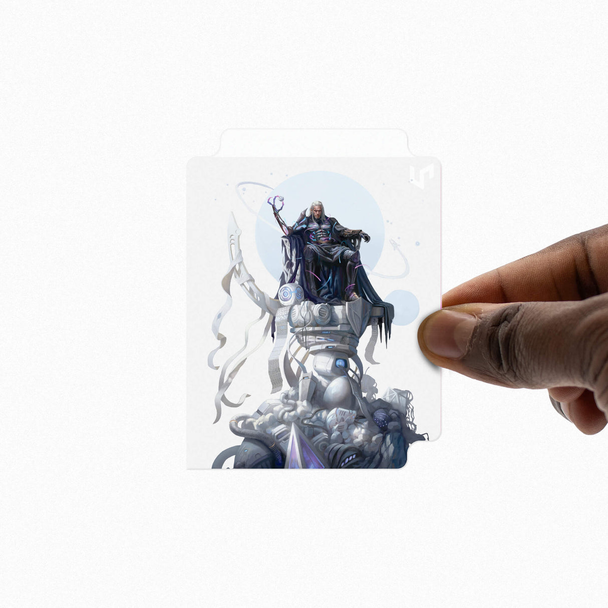 Edge of Eternities Tezzeret, Cruel Captain 100ct Deck Protector Sleeves in Clear Box for Magic: The Gathering Divider | Ultra PRO International