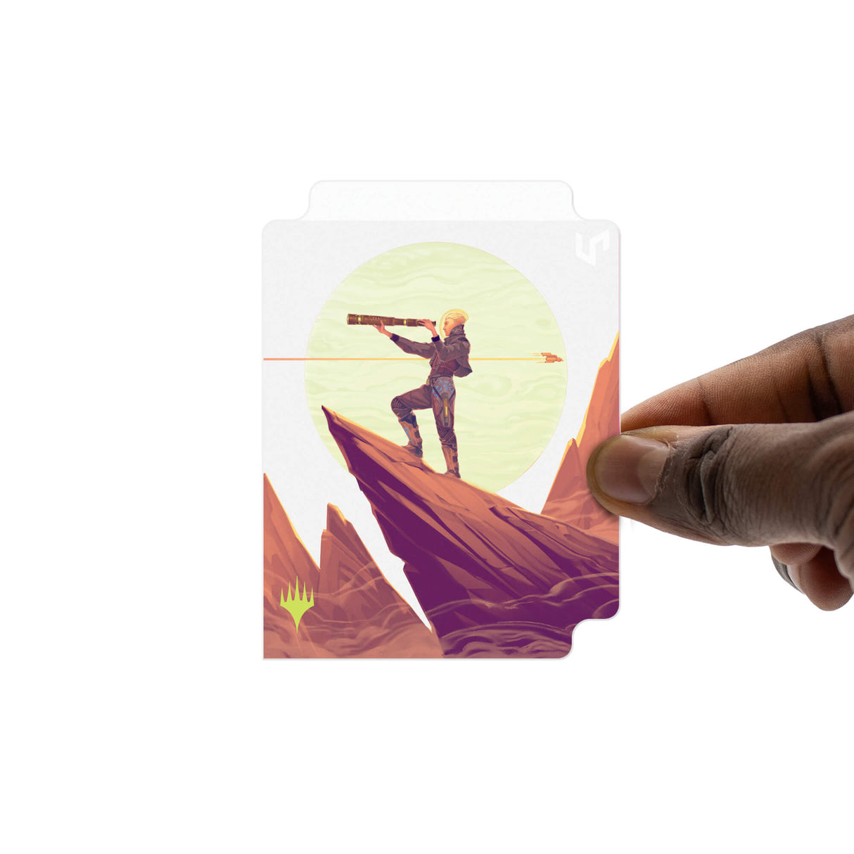 Edge of Eternities Sami, Wildcat Captain 100ct Deck Protector Sleeves in Clear Box for Magic: The Gathering Divider| Ultra PRO International