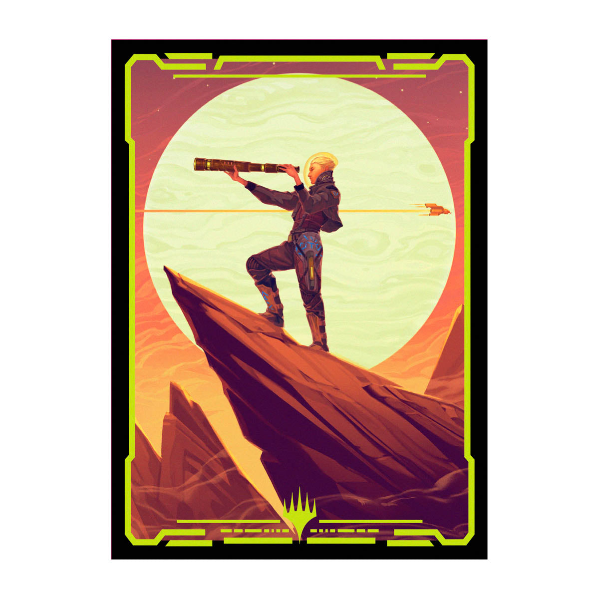 Edge of Eternities Sami, Wildcat Captain 100ct Deck Protector Sleeves in Clear Box for Magic: The Gathering | Ultra PRO International