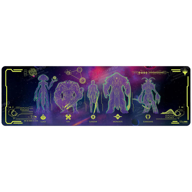 Edge of Eternities Alien Race Primer 8ft Table Playmat for Magic: The Gathering Front | Ultra PRO International