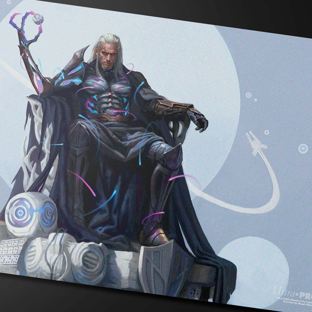 Edge of Eternities Tezzeret, Cruel Captain Playmat for Magic: The Gathering | Ultra PRO International