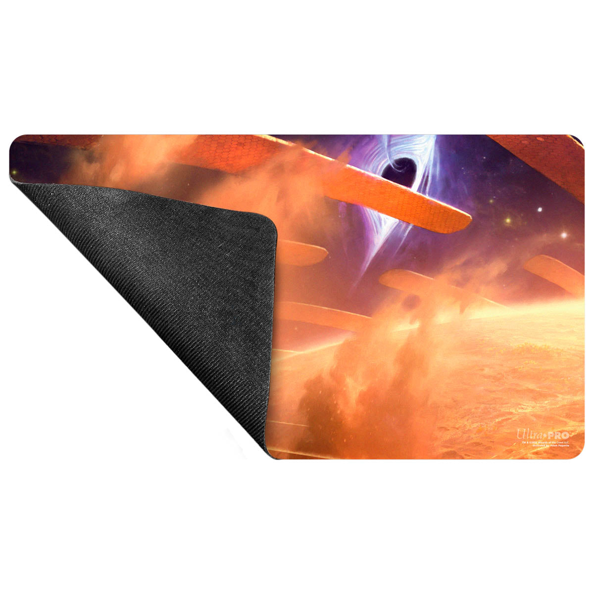 Edge of Eternities Adagia, Windswept Bastion Playmat for Magic: The Gathering Back | Ultra PRO International