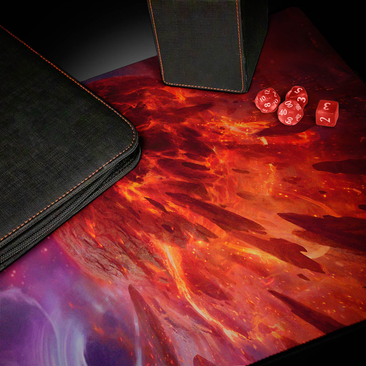 Edge of Eternities Kavaron, Memorial World Playmat Mythic Land Red for Magic: The Gathering Lifestyle | Ultra PRO International