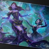 Commander Series #8 Alela, Cunning Conqueror Stitched Playmat for Magic: The Gathering Closeup | Ultra PRO International