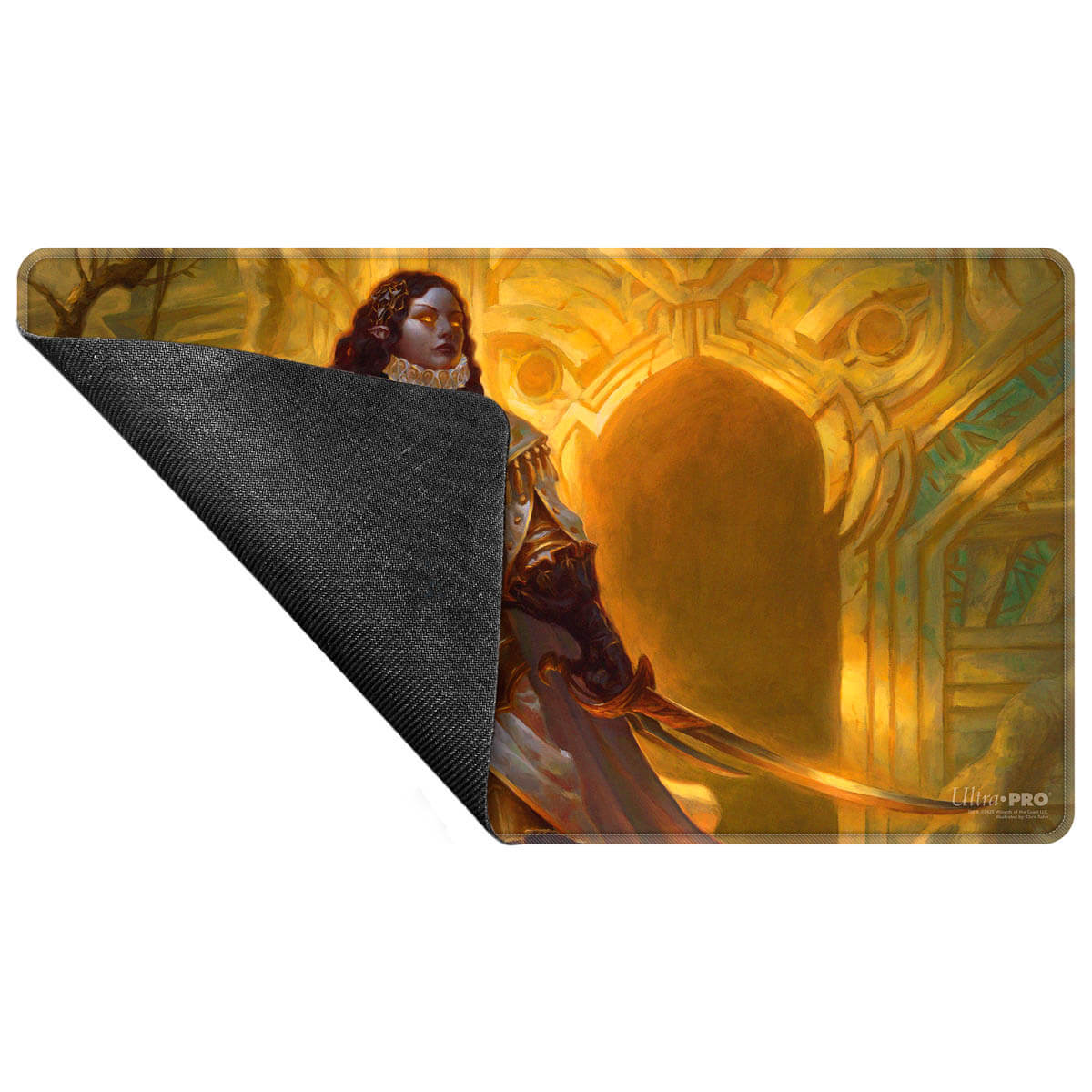 Commander Series #8 Elenda, the Dusk Rose Stitched Playmat for
