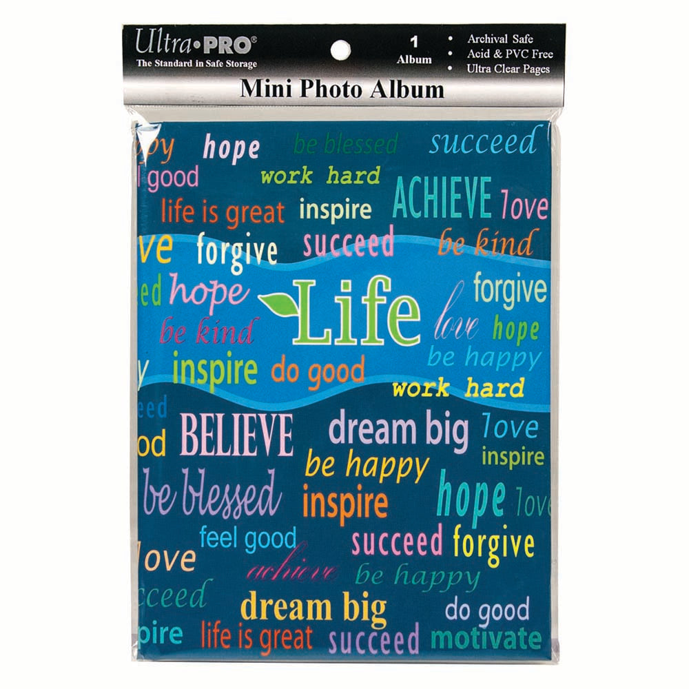 Life Theme Mini Photo Album for 4" x 6" Prints | Ultra PRO International