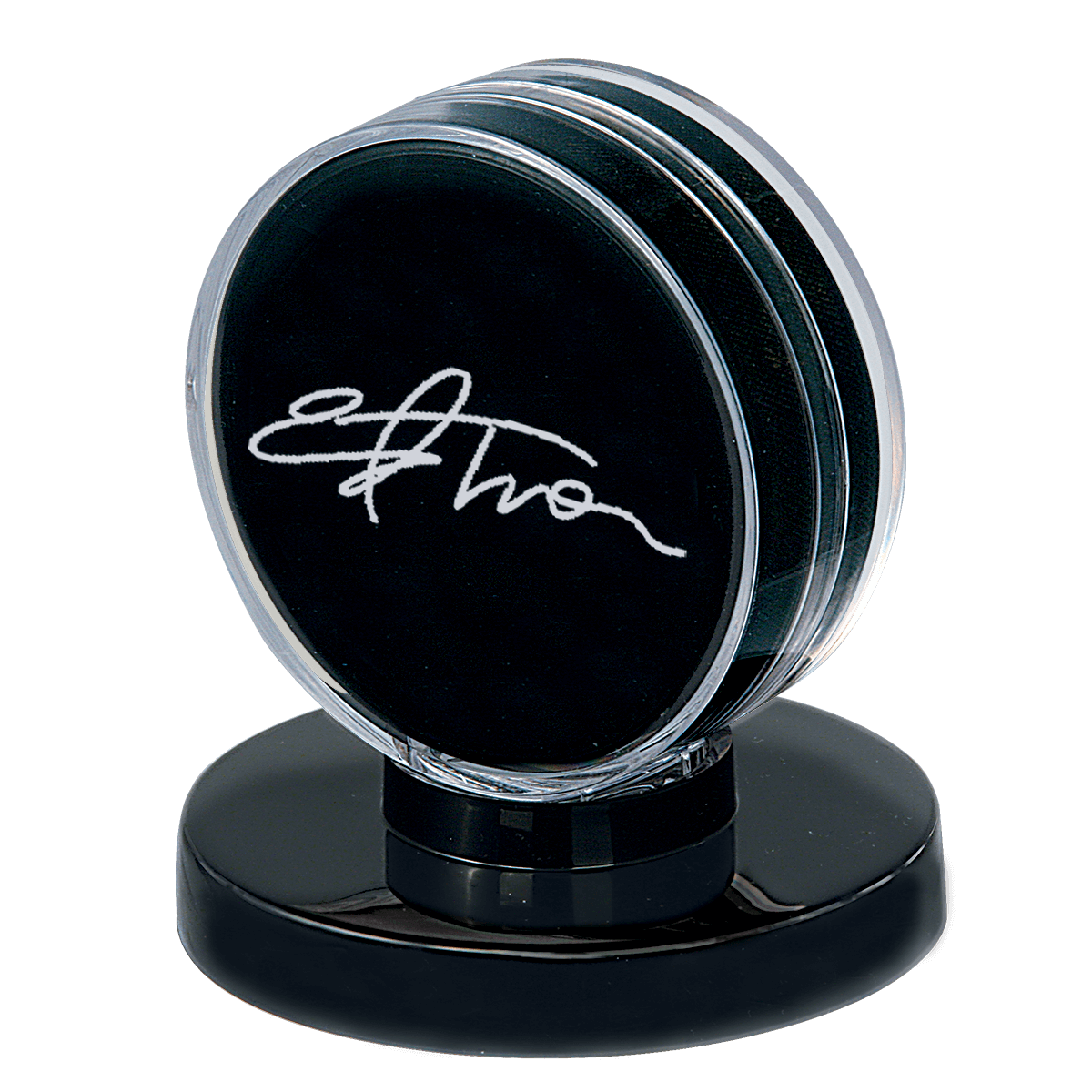 Hockey Puck Black Base Display Holder | Ultra PRO International