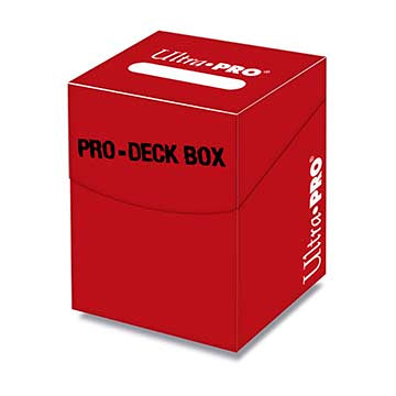 PRO 100+ Red Deck Box | Ultra PRO International