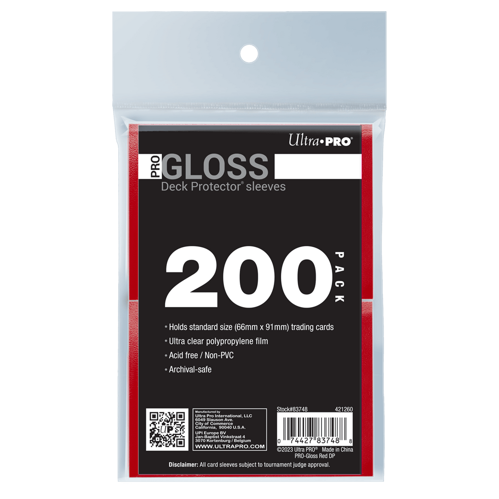 PRO-Gloss Standard Deck Protector Sleeves