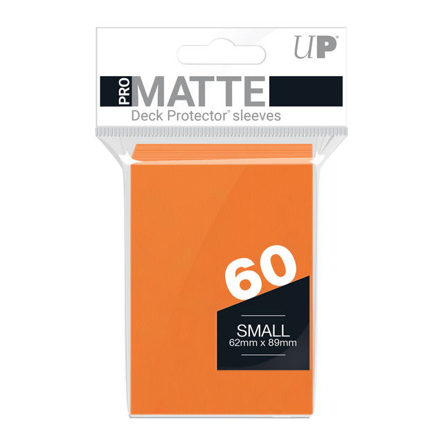 Small Deck Protectors (60ct) - Orange