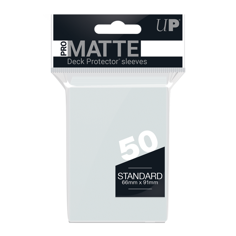 PRO-Matte Standard Deck Protector Sleeves: Clear