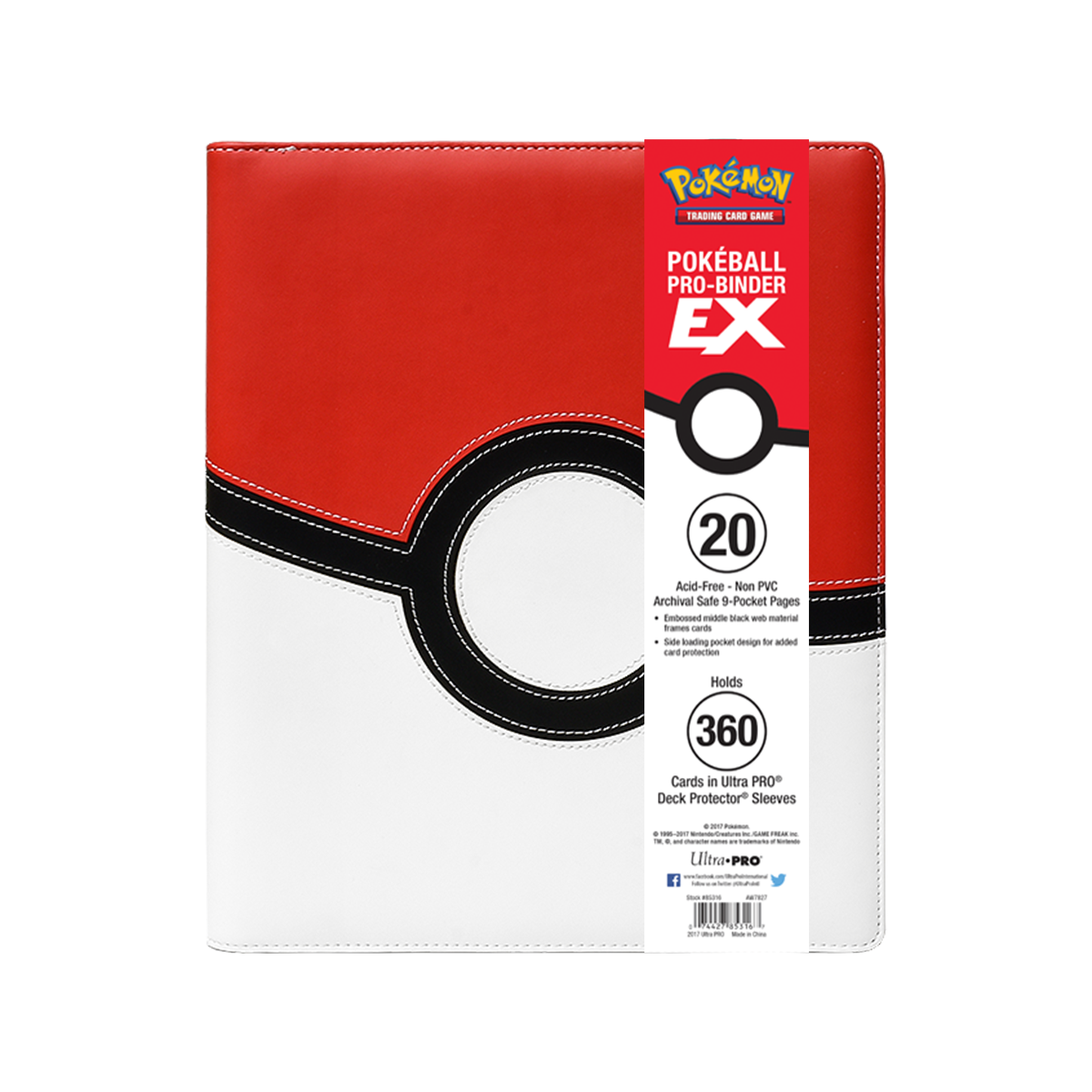 Poké Ball Premium 9-Pocket PRO-Binder for Pokémon | Ultra PRO International