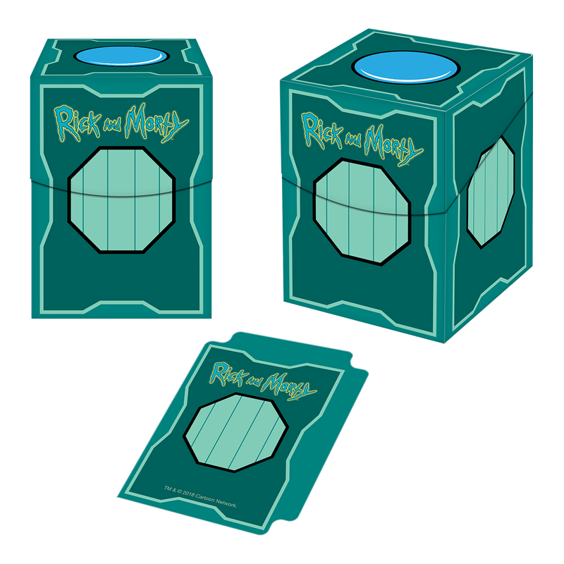 Mr. Meeseeks Box PRO 100+ Deck Box for Rick and Morty | Ultra PRO International