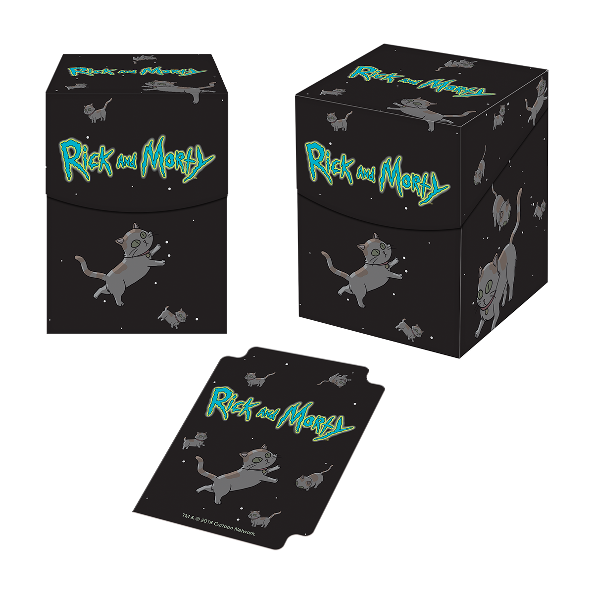 Void Cats PRO 100+ Deck Box for Rick and Morty | Ultra PRO International